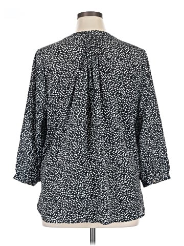 Jachs Girlfriend 3/4 Sleeve Blouse (view 2)