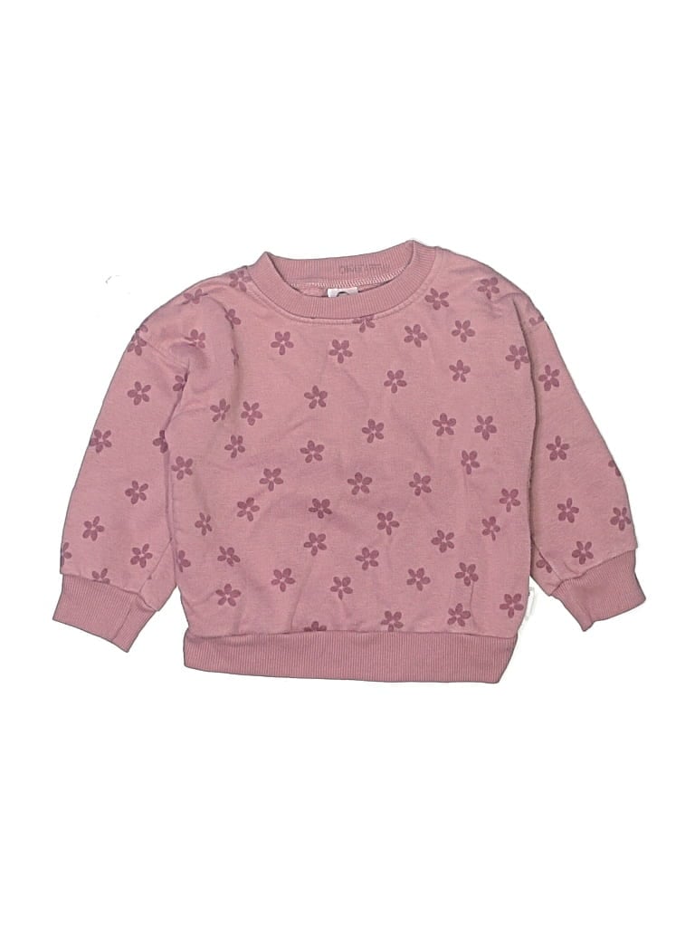 Pre-owned Gerber Kids' Sweatshirt In Pink