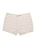 Gap Outlet 100% Cotton Stripes Ivory Shorts Size 10 - photo 1