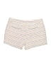 Gap Outlet 100% Cotton Stripes Ivory Shorts Size 10 - photo 2