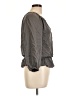 Joie Gray 3/4 Sleeve Blouse Size L - photo 4