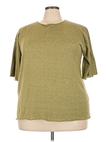 Eskandar 3/4 Sleeve T-Shirt (view 1)