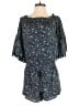 Raga 100% Polyester Paisley Blue Romper Size XS - photo 1