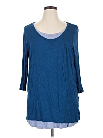 G by Giuliana Rancic 3/4 Sleeve T-Shirt (view 1)