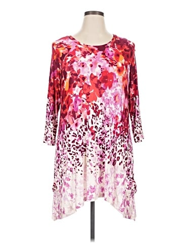 LOGO by Lori Goldstein Casual Dress (view 1)