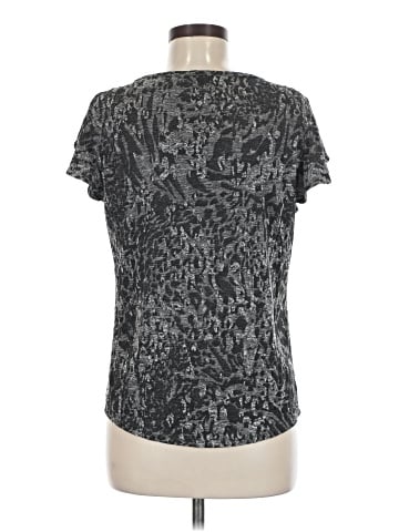 White House Black Market Short Sleeve Blouse (view 2)