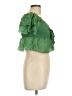 Lulus Green Short Sleeve Blouse Size L - photo 4