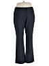 Worthington Chevron-herringbone Blue Dress Pants Size 14 - photo 1
