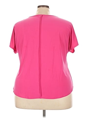 Bar III Short Sleeve Blouse (view 2)