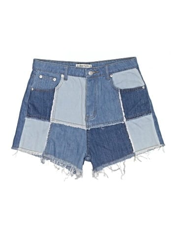 Signature 8 Denim Shorts (view 1)