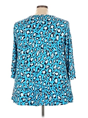 Jessica London 3/4 Sleeve T-Shirt (view 2)