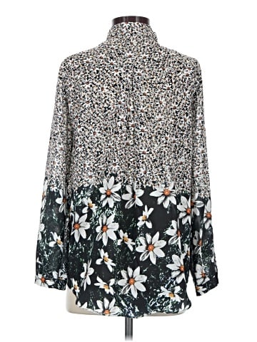 Zara Basic Long Sleeve Blouse (view 2)