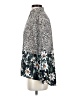 Zara Basic Floral Black Long Sleeve Blouse Size S - photo 5