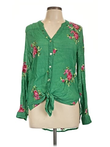 Figueroa & Flower Long Sleeve Blouse (view 1)