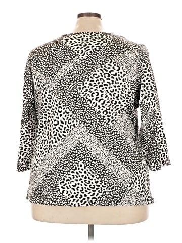 Jessica London 3/4 Sleeve T-Shirt (view 2)