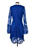 Missguided 100% Polyester Blue Cocktail Dress Size 4 - photo 2