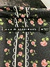 Assorted Brands Graphic Black Jumpsuit Size M - photo 4
