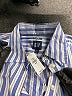 Gap Stripes Blue Long Sleeve Button-Down Shirt Size XXS - photo 7