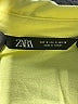 Zara Yellow Short Sleeve Button-Down Shirt Size S - photo 7