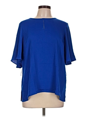 Liz Claiborne Short Sleeve Blouse (view 1)