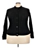 Classic Elements Black Cardigan Size 24 - photo 1
