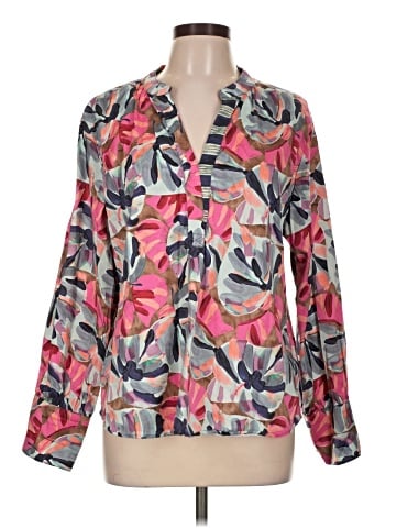 Nic + Zoe Long Sleeve Blouse (view 1)