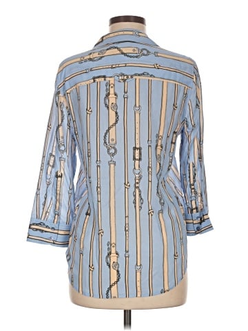 L'Agence 3/4 Sleeve Button-Down Shirt (view 2)
