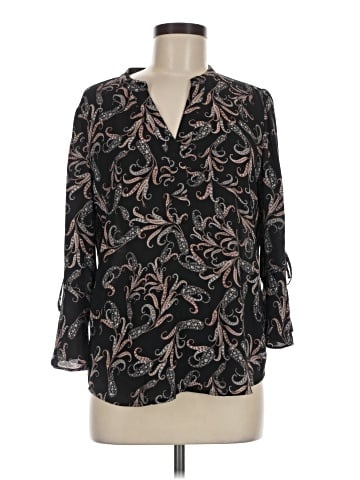 41Hawthorn 3/4 Sleeve Blouse (view 1)