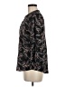 41Hawthorn 100% Polyester Black 3/4 Sleeve Blouse Size M - photo 5