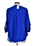 Torrid 100% Polyester Blue 3/4 Sleeve Blouse Size Lg Plus (0) - photo 2