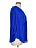 Torrid 100% Polyester Blue 3/4 Sleeve Blouse Size Lg Plus (0) - photo 4