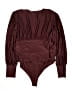 AFRM Burgundy Bodysuit Size 3X - photo 2