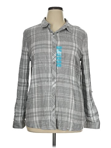 Como Vintage Long Sleeve Button-Down Shirt (view 1)