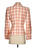 Amanda Smith Checkered-gingham Orange Blazer Size 4 - photo 2