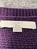 Ann Taylor LOFT 100% Cotton Purple Pullover Sweater Size 18 - photo 7
