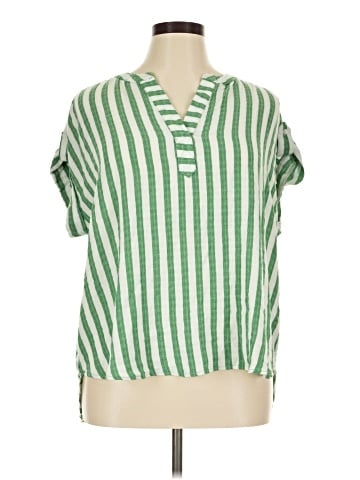 Jane and Delancey Short Sleeve Blouse (view 1)