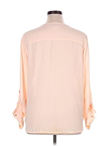 CALVIN KLEIN JEANS 3/4 Sleeve Blouse (view 2)