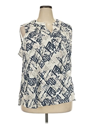 Notations Sleeveless Blouse (view 1)