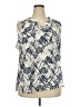 Notations Blue Sleeveless Blouse Size 2X - photo 1