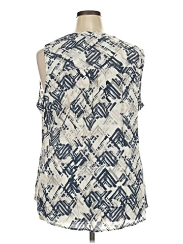 Notations Sleeveless Blouse (view 2)