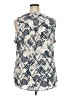 Notations Blue Sleeveless Blouse Size 2X - photo 2