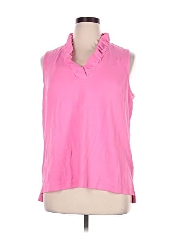 Crown & Ivy Sleeveless T-Shirt (view 1)
