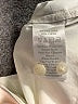Everlane Ivory Long Sleeve Button-Down Shirt Size 12 - photo 8