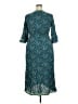 Assorted Brands Paisley Teal Cocktail Dress Size 2X - photo 2
