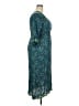 Assorted Brands Paisley Teal Cocktail Dress Size 2X - photo 4