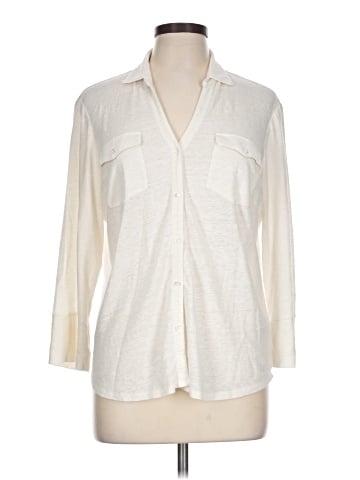 J. McLaughlin Long Sleeve Button-Down Shirt (view 1)