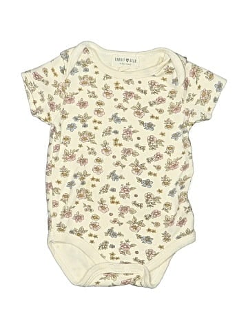 Rabbit Bear Short Sleeve Onesie (view 1)
