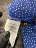 Allison Joy 100% Polyester Blue Long Sleeve Blouse Size M - photo 8