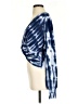 INC International Concepts 100% Cotton Tie-dye Blue Pullover Sweater Size XS - photo 5