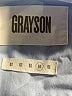 Grayson 100% Cotton Blue Long Sleeve Button-Down Shirt Size Lg (4) - photo 7